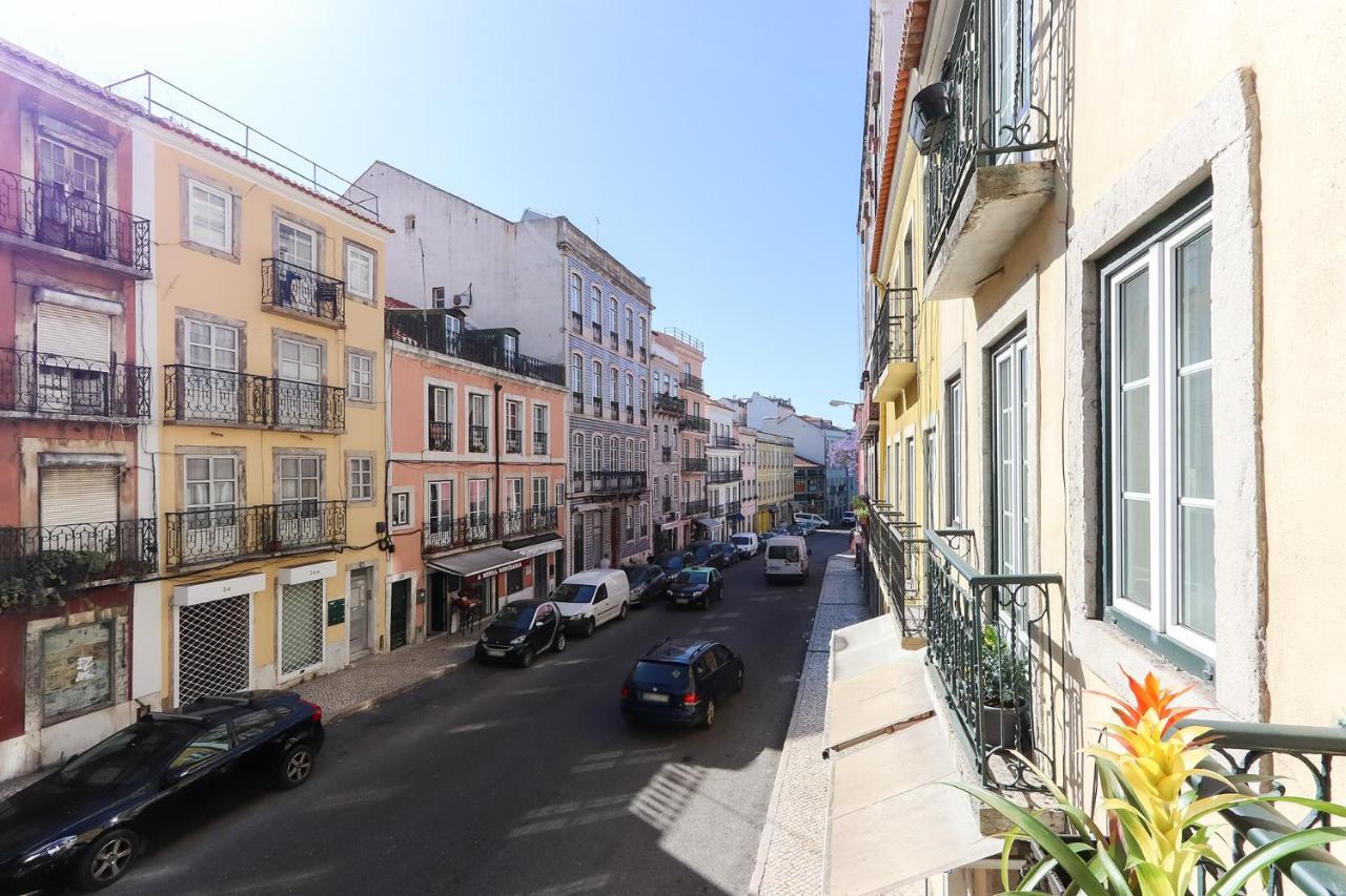 Charming And Stylish Downtown Apt In XIX Century Building Lisboa Exterior foto
